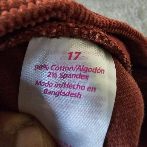 No Boundaries Corduroy Pants Womens 34×31 High Rise Sculpting Skinny Button Fly - Picture 10 of 10